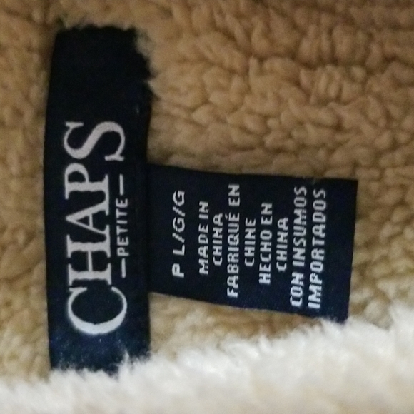 NWT vest size Petite L. Chaps - Picture 4 of 5